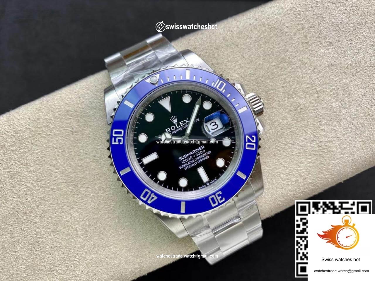 Rolex Submariner M126619LB-0003 41MM VS Factory Blue Bezel 5