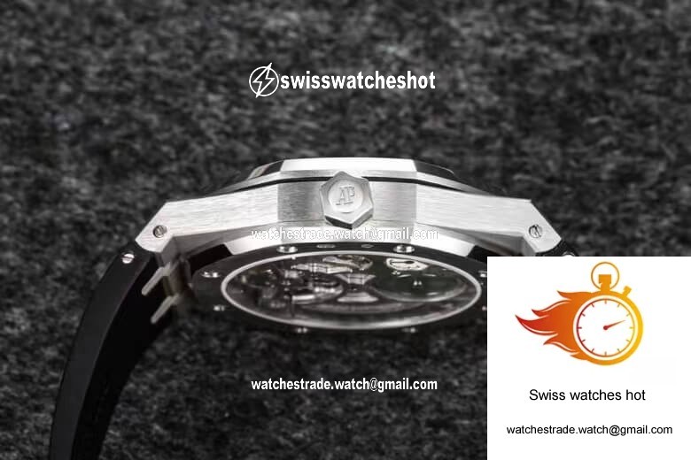 Audemars Piguet Royal Oak Tourbillon R8 Factory V3 Black Strap 5