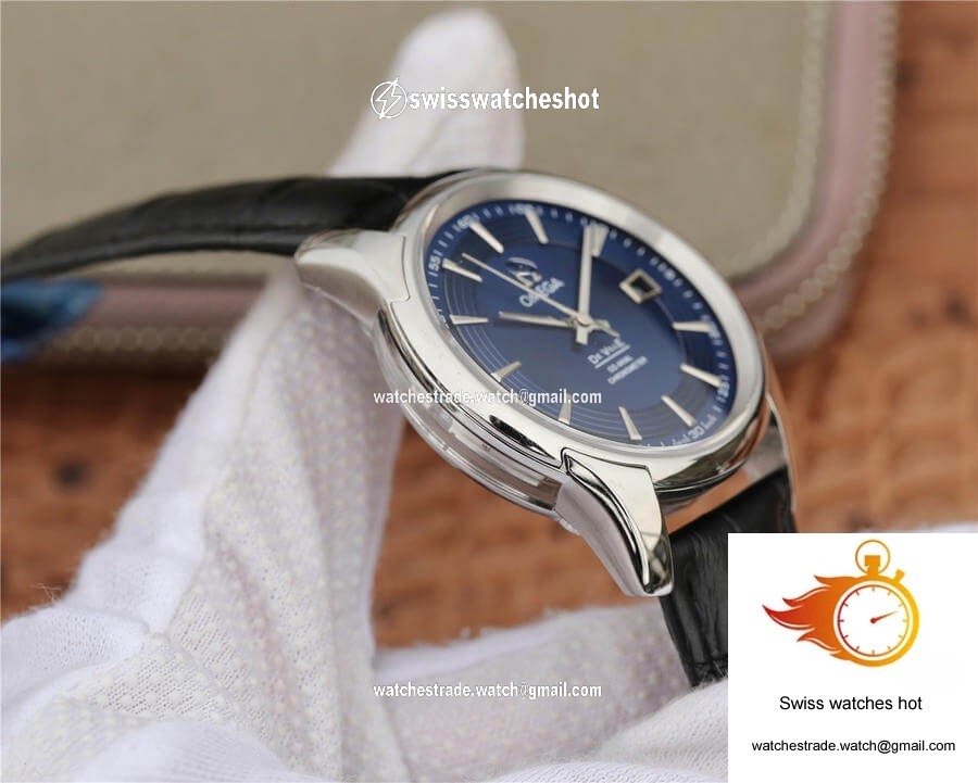 Omega De Ville 431.33.41.21.03.001 VS Factory Dark Blue Dial 5