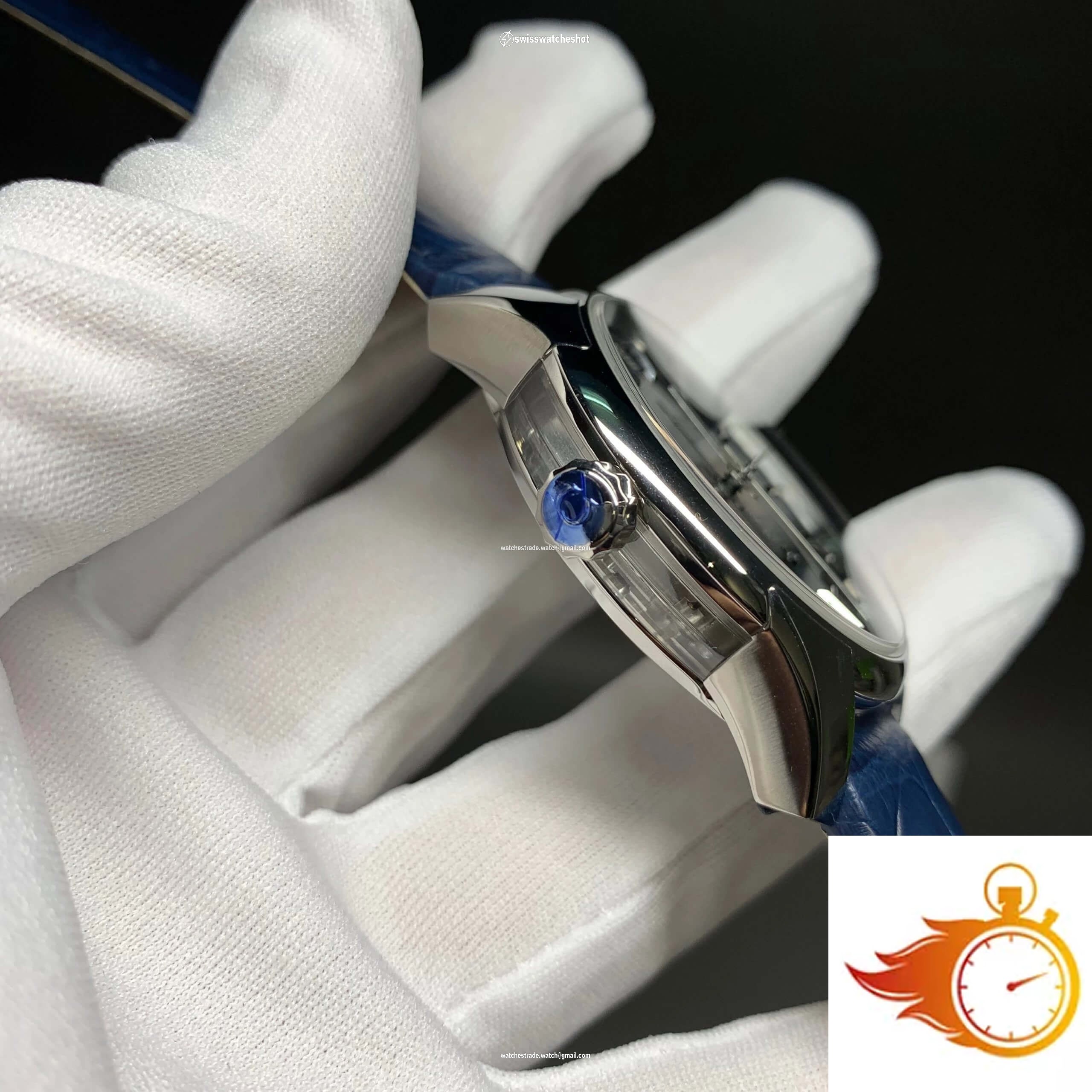 Omega De Ville 433.33.41.21.03.001 VS Factory Blue Dial 5