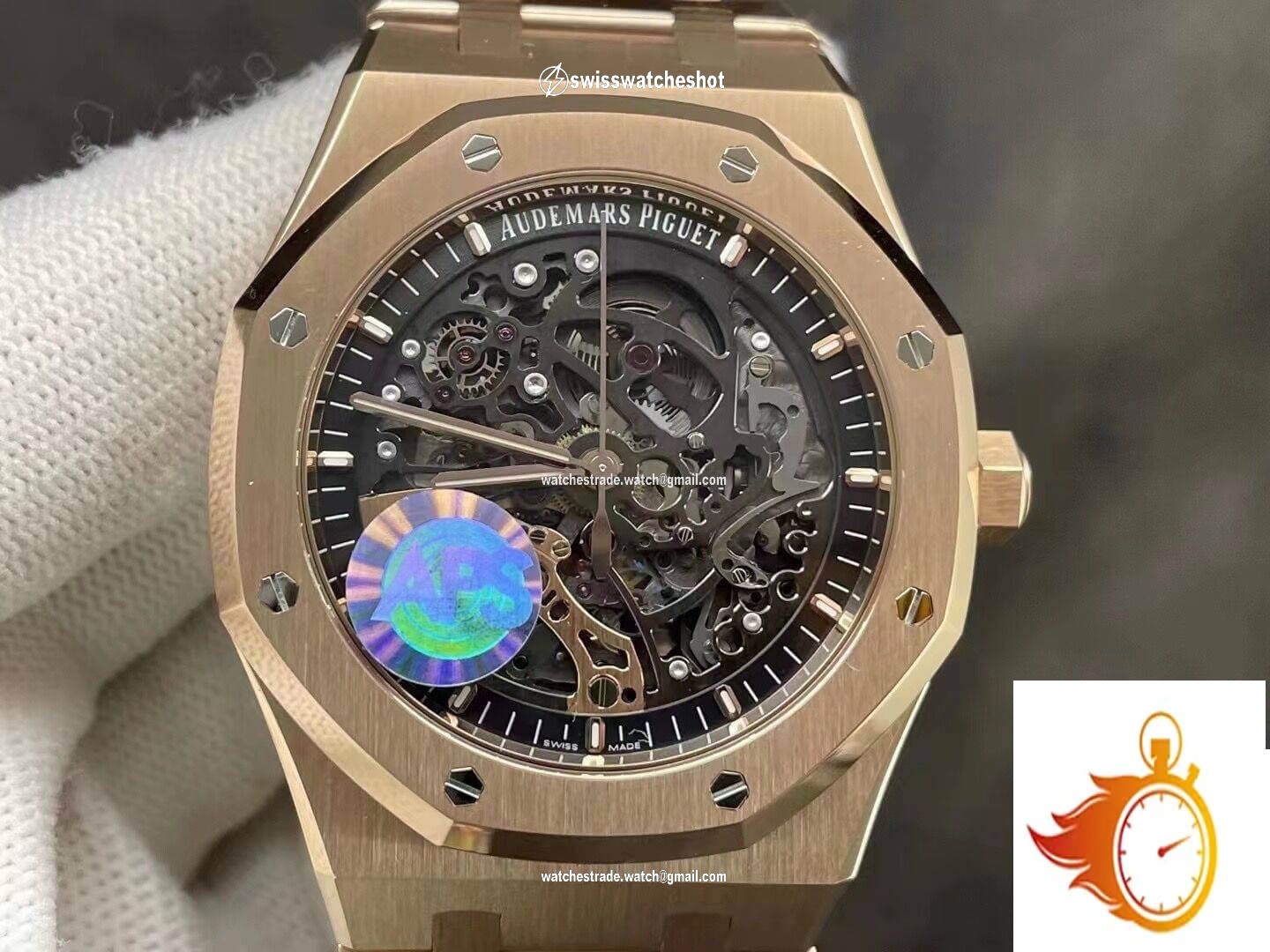 Audemars Piguet Royal Oak 15407OR.OO.1220OR.01 APS Factory Rose Gold 5