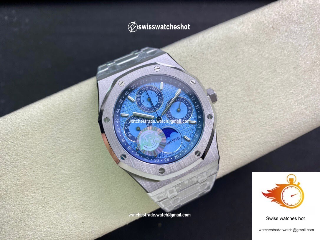 Audemars Piguet Royal Oak 26574PT.OO.1220PT.01 APS Factory Blue Dial 5