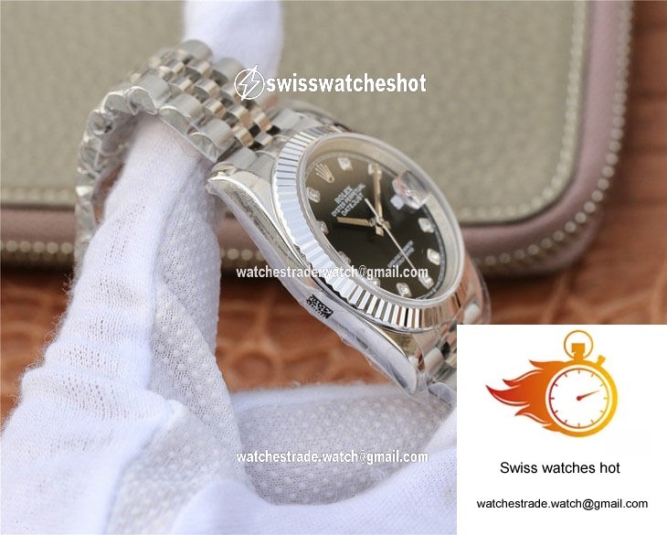Rolex Datejust M126234-0027 GM Factory Black Diamond-se Dial 5