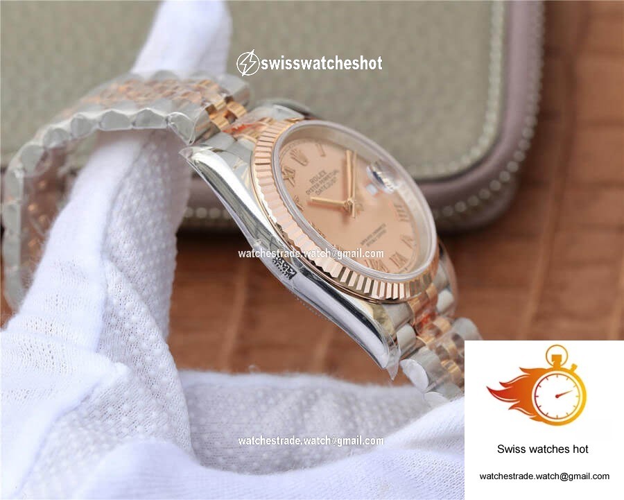 Rolex Datejust 116231 36MM GM Factory Pink Dial 5