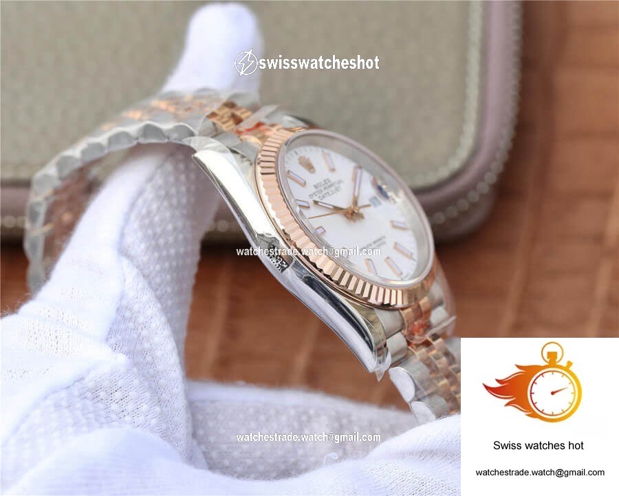 Rolex Datejust M126231-0017 36MM GM Factory Rose Gold 5