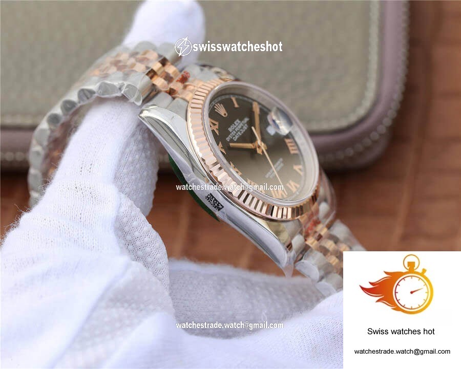 Rolex Datejust 116231 36MM GM Factory Rose Gold 5