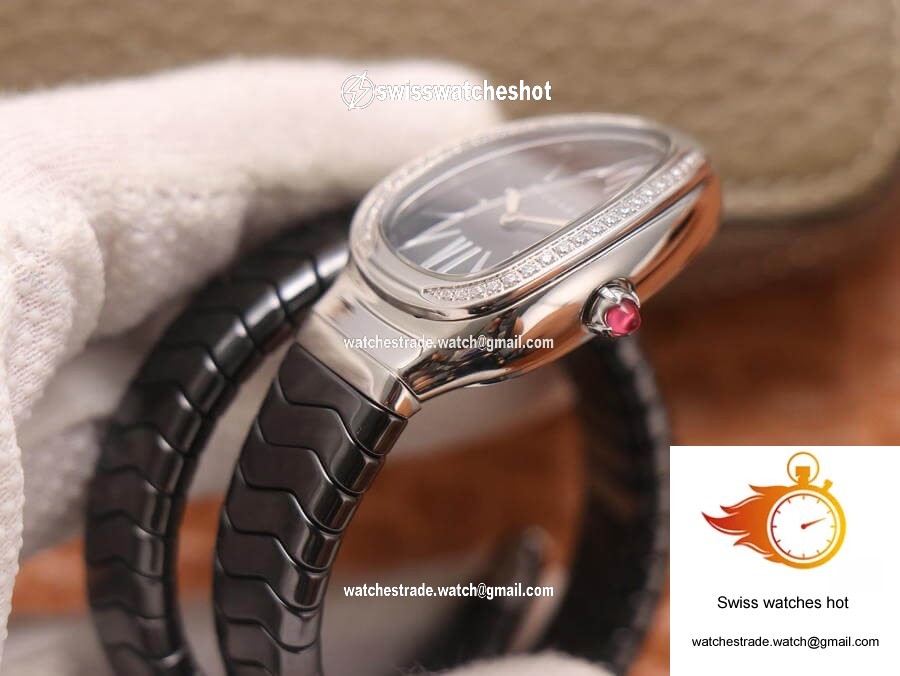 Bvlgari Serpenti BV Factory Black Dial 5