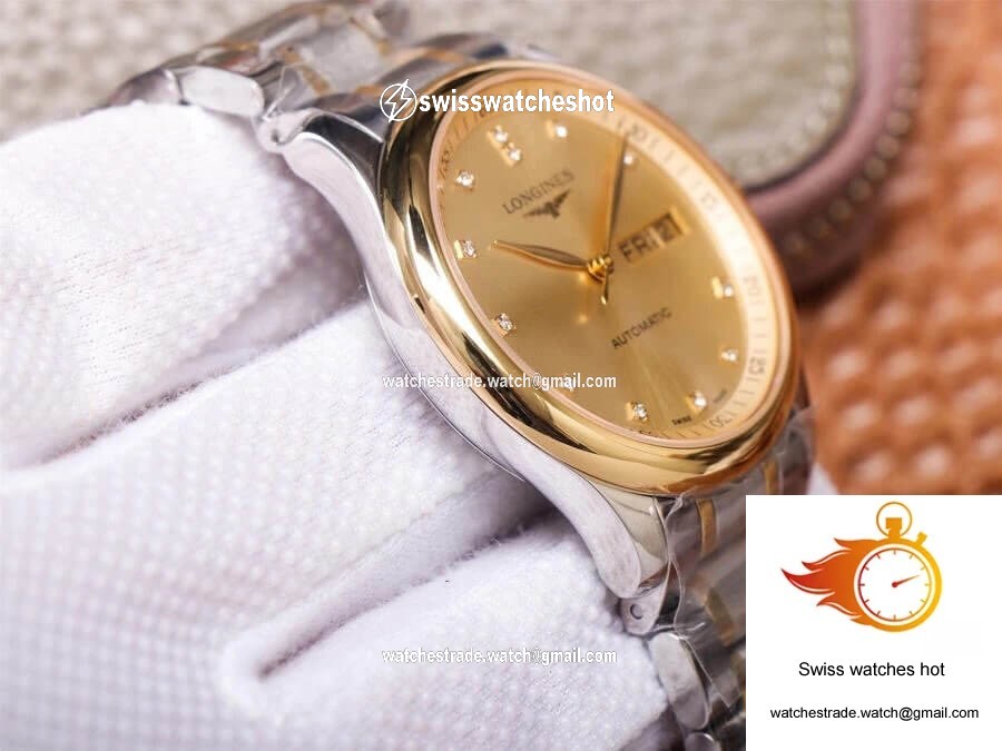Longines Master Collection L2.755.5.37.7 KY factory Gold Dial 5