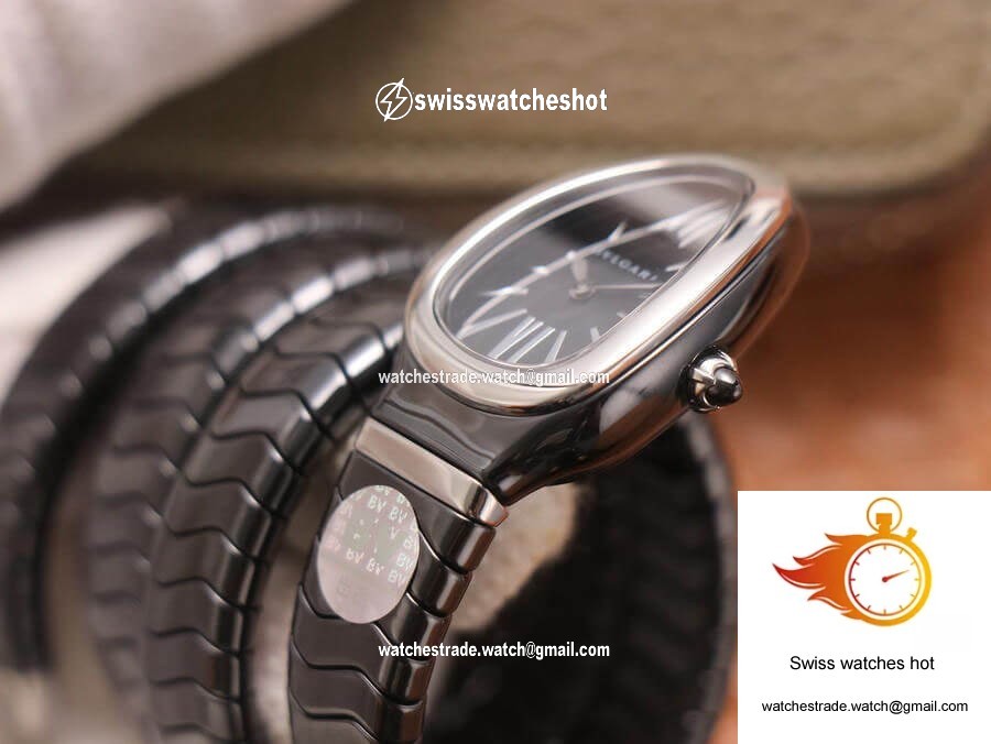 Bvlgari Serpenti BV Factory Black Ceramic Dial 5