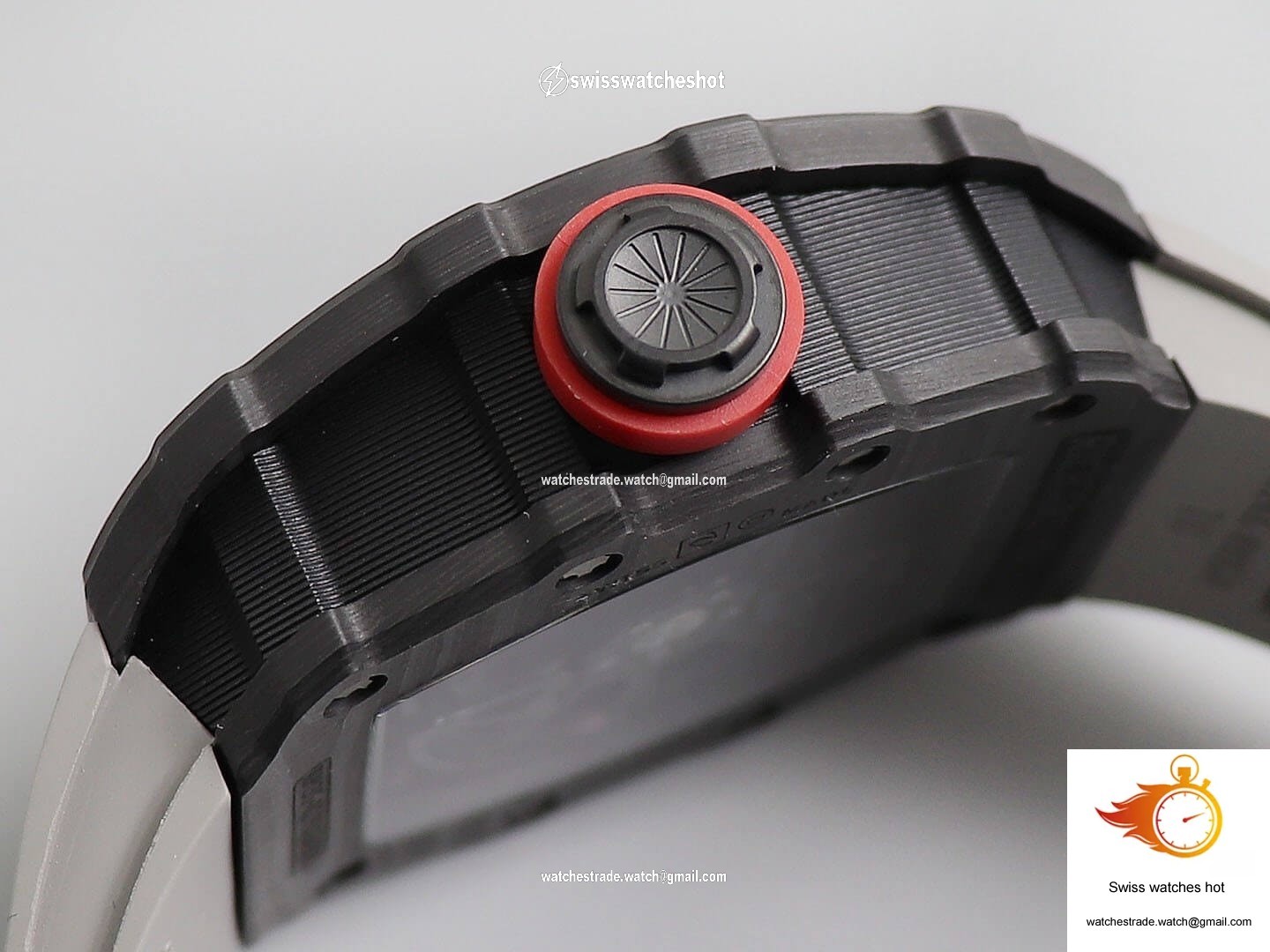 Richard Mille RM035 KV Factory V3 Carbon Fiber Skeleton Dial 5