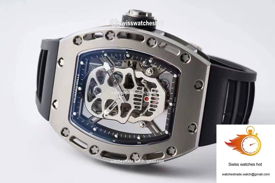 Richard Mille RM052 Tourbillon EUR Factory Titanium Skull Dial 5