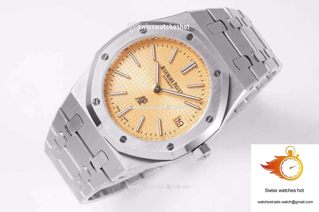 Audemars Piguet Royal Oak 15202BC.OO.1240BC.01 KZ Factory Rose Gold Dial 5