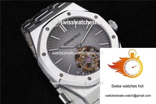 Audemars Piguet Royal Oak Tourbillon Extra Thin 26510PT.OO.1220PT.01 R8 Factory Dark Grey Dial 5
