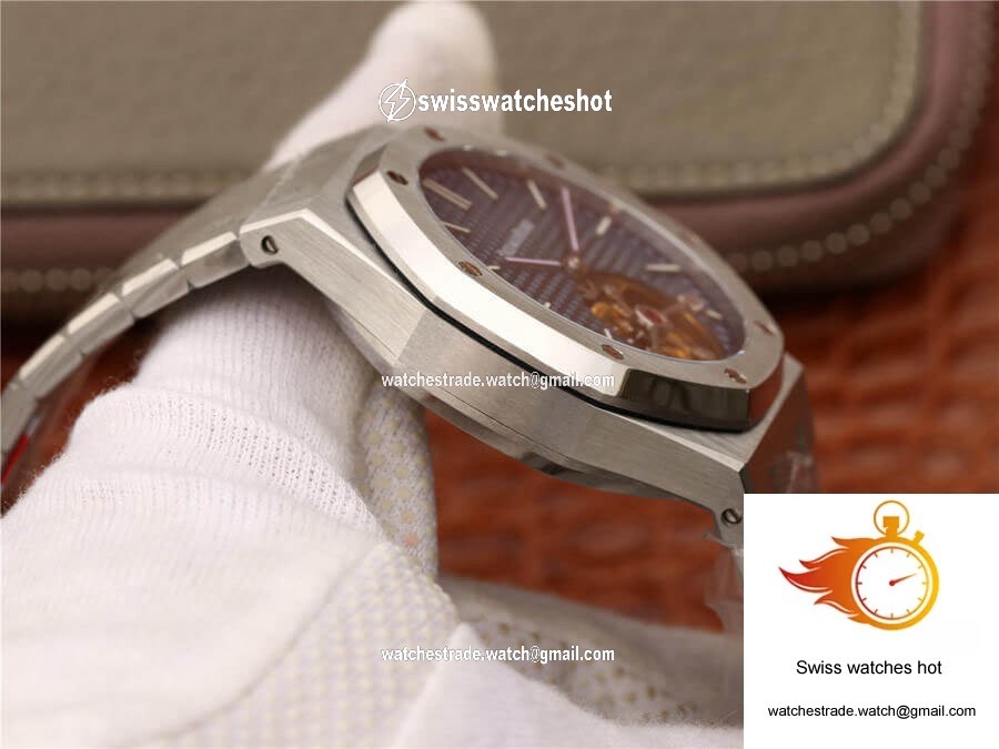 Audemars Piguet Royal Oak Tourbillon Extra Thin 26510IP.OO.1220IP.01 R8 Factory Blue Gradient Dial 5