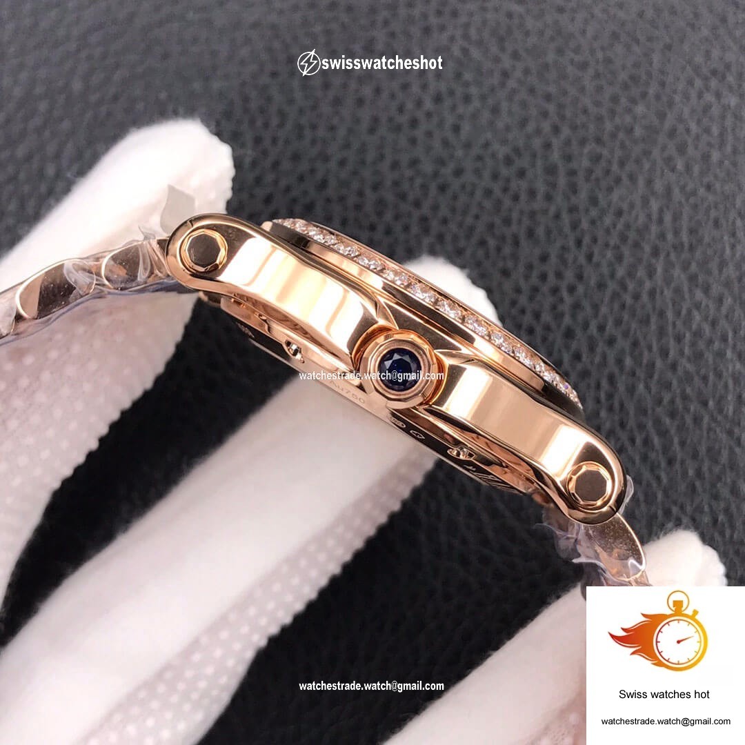 Chopard Happy Diamonds 274808-5015 YF Factory Rose Gold Dark Gray Dial 5