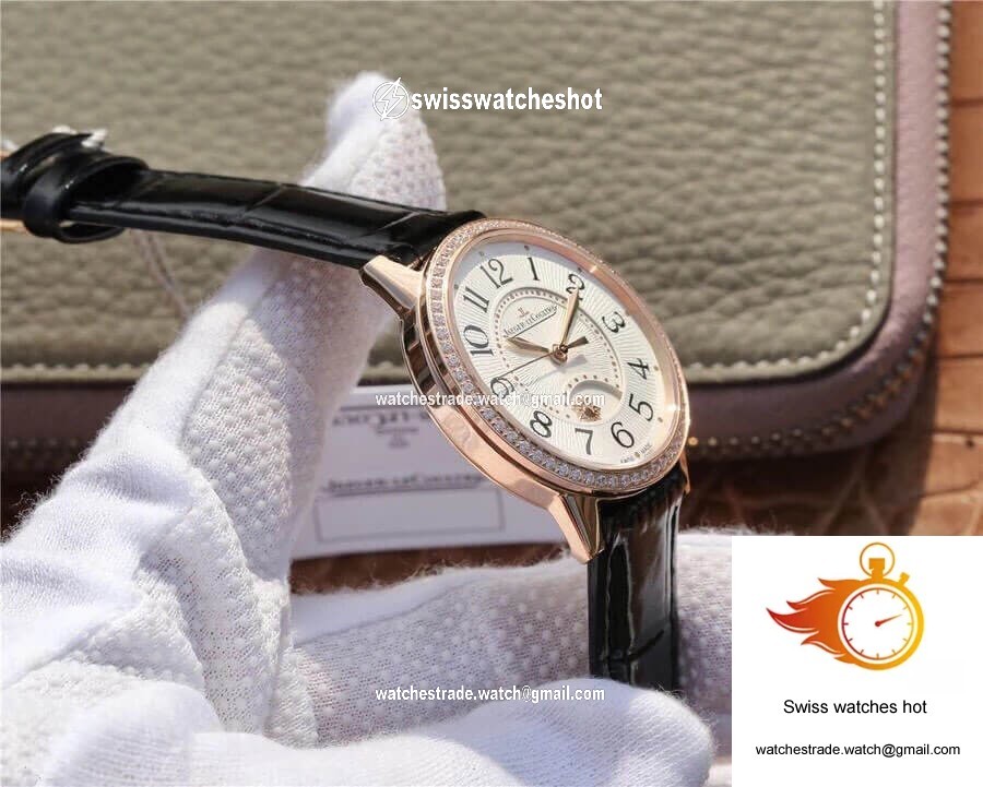 Jaeger LeCoultre Rendez Vous 3442430 ZF Factory Rose Gold Silver Dial 5