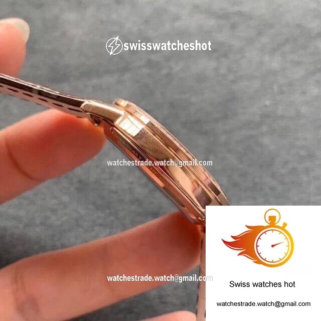 Jaeger LeCoultre Rendez Vous 3442440 ZF Factory Rose Gold Silver Dial 5