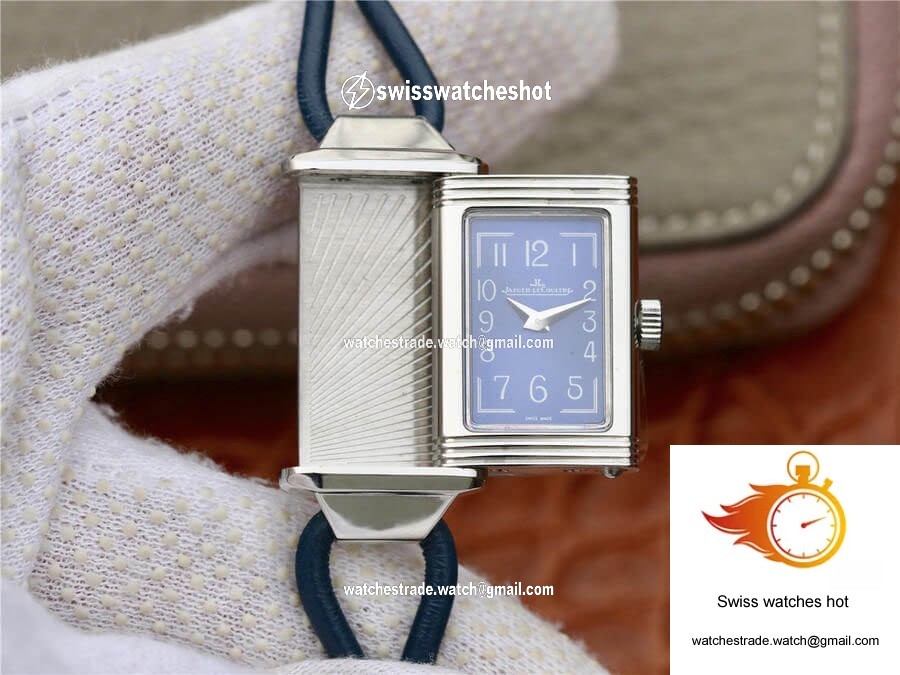 Jaeger-LeCoultre Reverso 326858J MG Factory Blue Dial 5