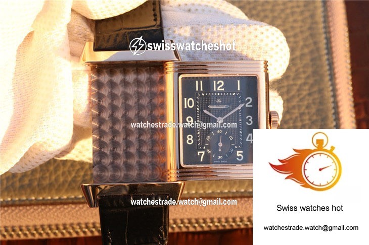 Jaeger-LeCoultre Reverso Q3732470 Rose Gold Black Dial 5
