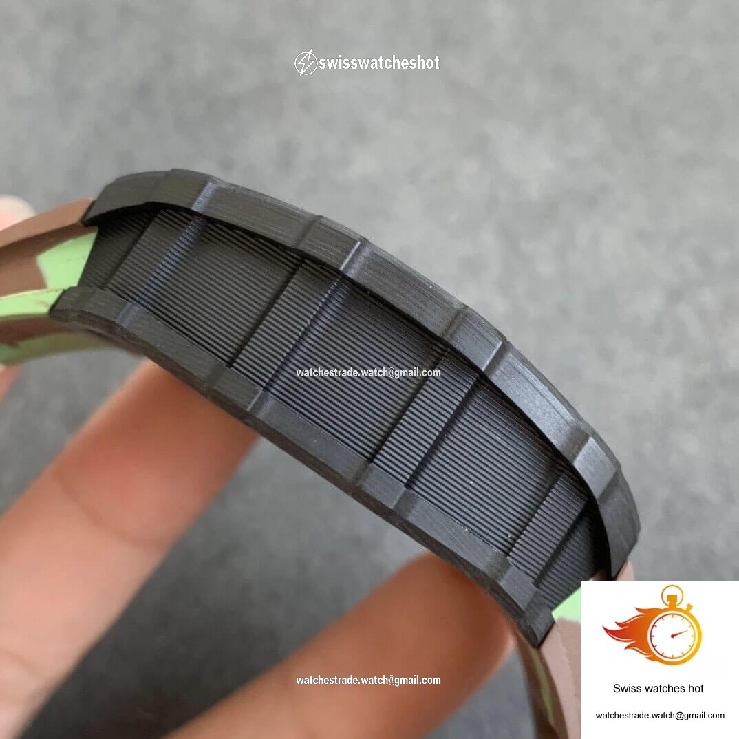 Richard Mille RM35-02 KV Factory V3 Carbon Fiber Camouflage Strap 5