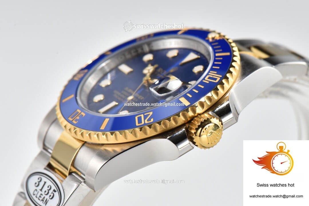 Rolex Submariner 116613LB-97203 Clean Factory V4 Blue Dial 5