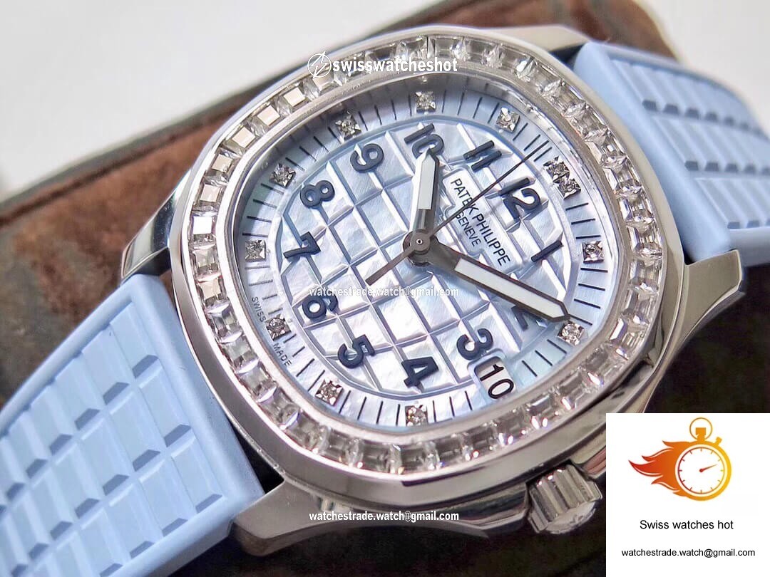 Patek Philippe Aquanaut 5072G-001 PPF Factory Light Blue Dial 5