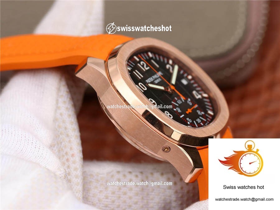 Patek Philippe Aquanaut 5968A-001 Orange Strap 5