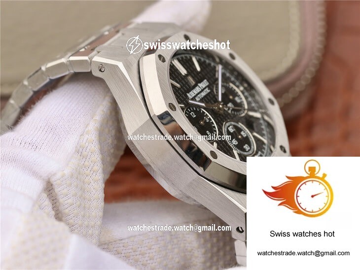 Audemars Piguet Royal Oak Chronograph 26320ST.OO.1220ST.01 OM Factory Black Dial 5