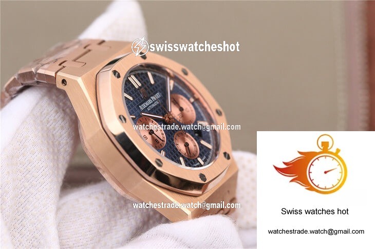 Audemars Piguet Royal Oak Chronograph 26331OR.OO.1220OR.01 OM Factory Blue Dial 5