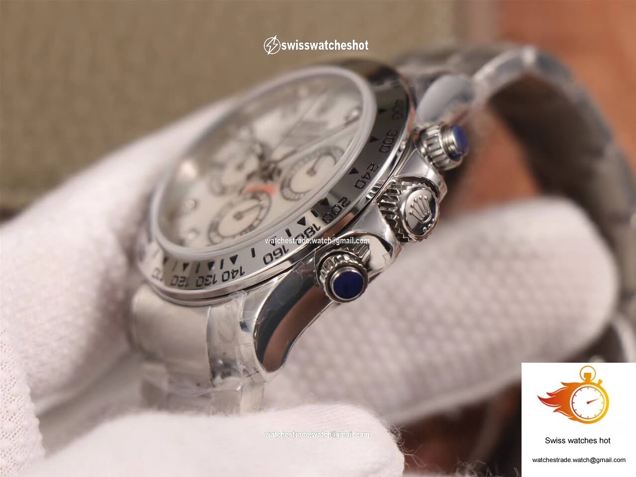 Rolex Daytona Cosmograph 116520-78590 JH Factory Diamond Dial 5