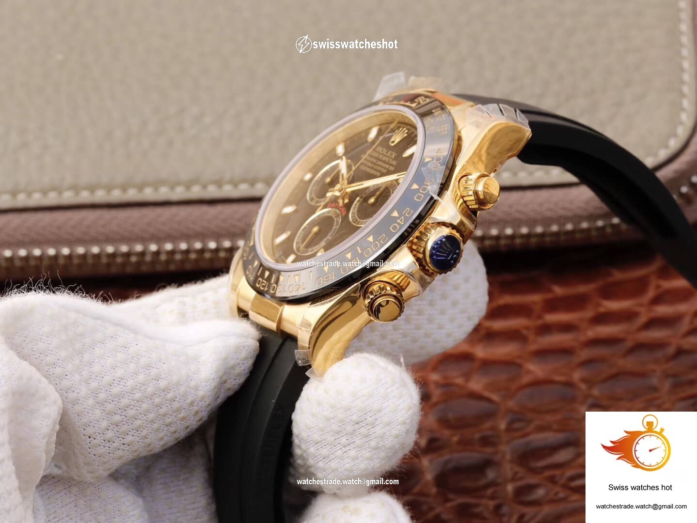 Rolex Daytona Cosmograph M116518ln-0043 JH Factory Black Dial 5