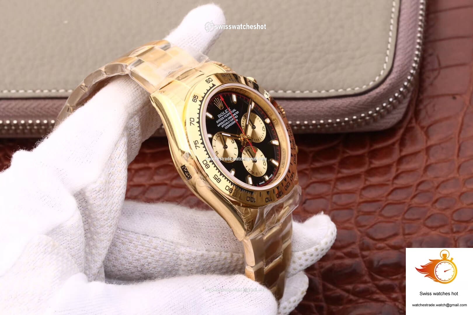 Rolex Daytona Cosmograph M116508-0009 JH Factory Black Dial 5