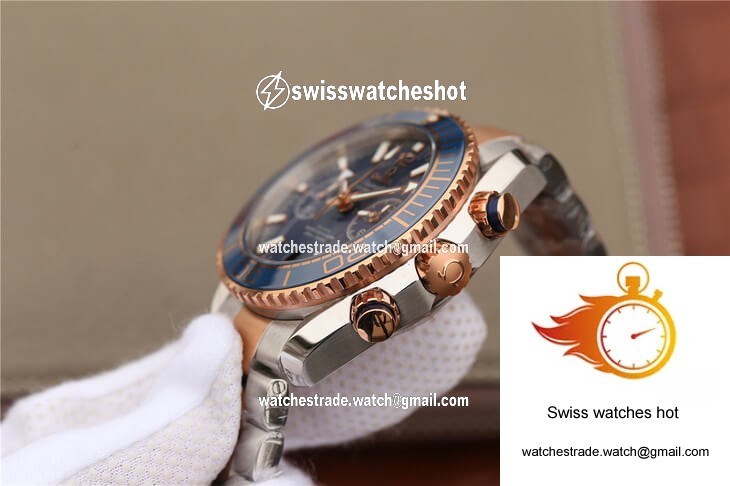 Omega Seamaster Ocean Planet 600M 215.20.46.51.03.001 OM Factory Blue Dial 5