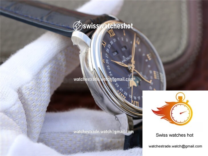 Blancpain Villeret 6654-1529-55B OM Factory V2 Blue Dial 5