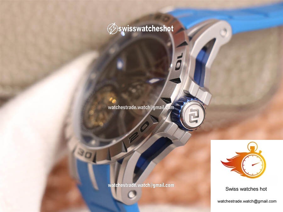 Roger Dubuis Excalibur Spidr RDDBEX0479 JB Factory Tourbillon Skeleton Dial 5