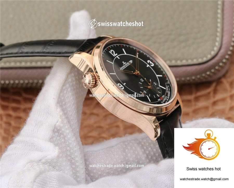 Jaeger LeCoultre Master 1428530 TF Factory Black Dial 5