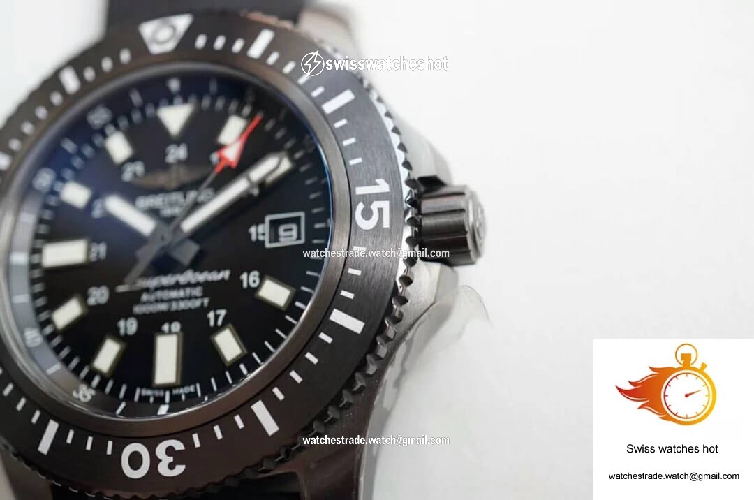 Breitling Superocean M1739313/BE92/227S/M20SS.1 44mm GF Factory BlackSteel 5