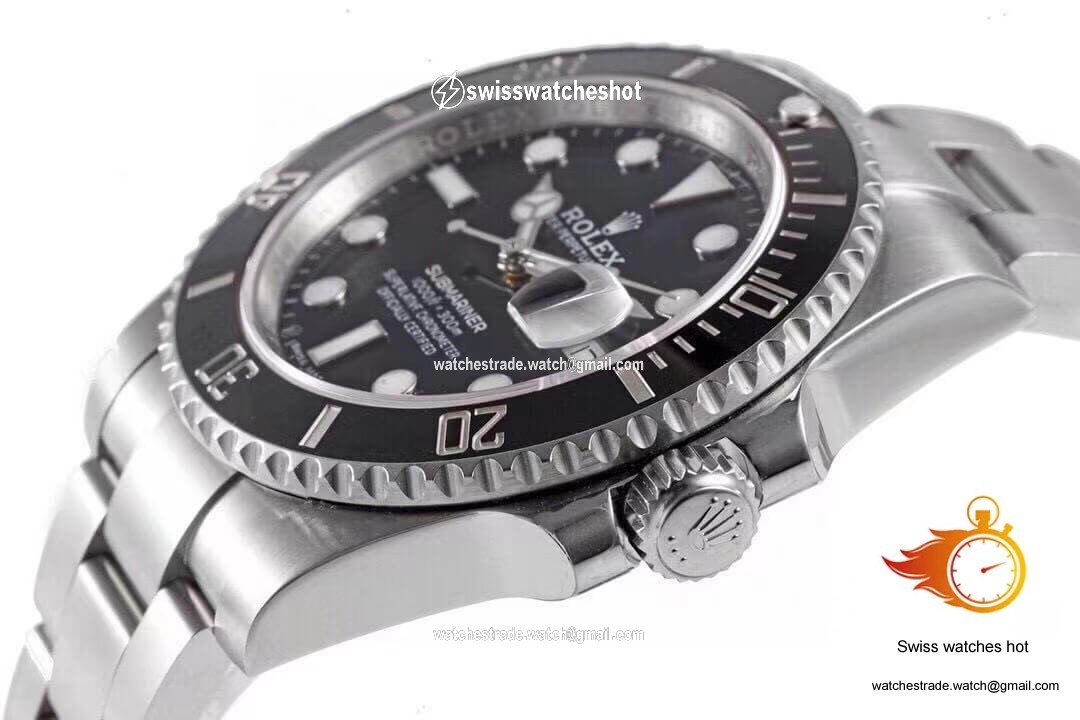 Rolex Submariner 116610LN-97200 ZF Factory Black Dial Stainless Steel Strap 5