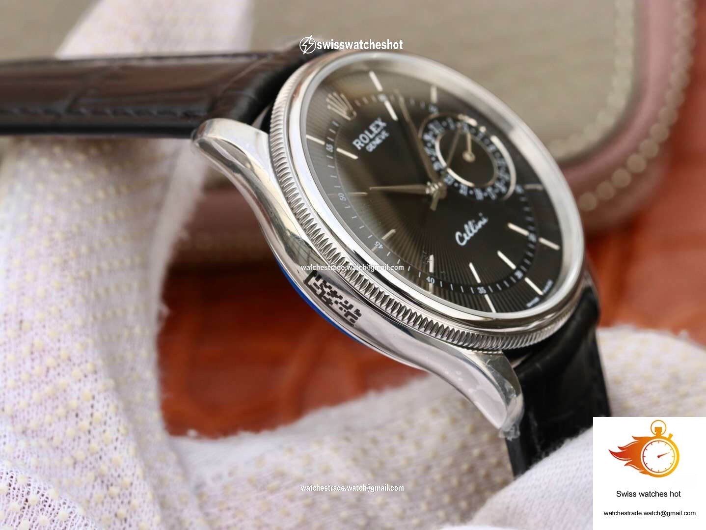 Rolex Celini Date 50519 MKS Factory Black Dial 5