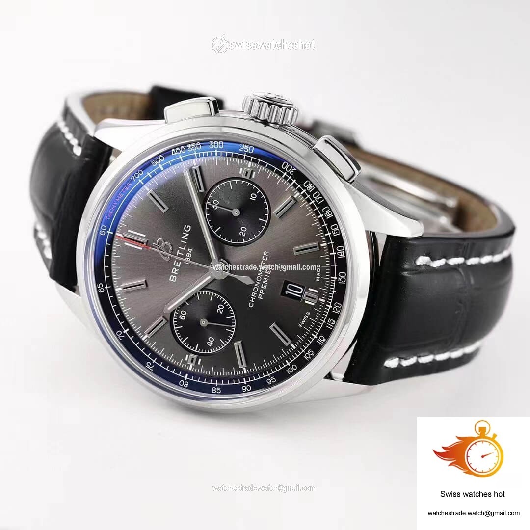 Breitling Premier B01 Chronograph AB0118221B1P1 GF Factory V2 Grey Dial 5