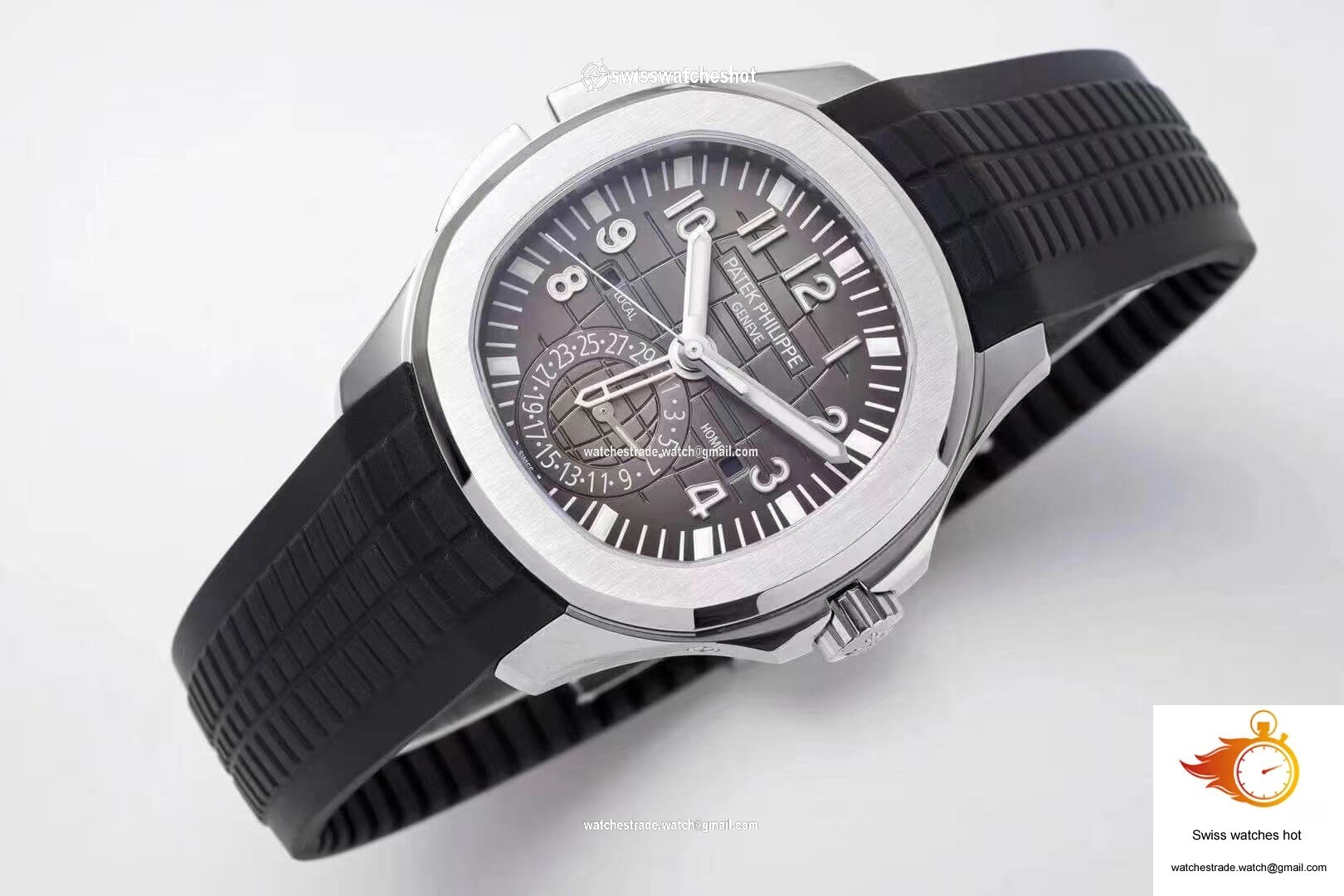 Patek Philippe Aquanaut 5164A-001 ZF Factory Black Dial 5