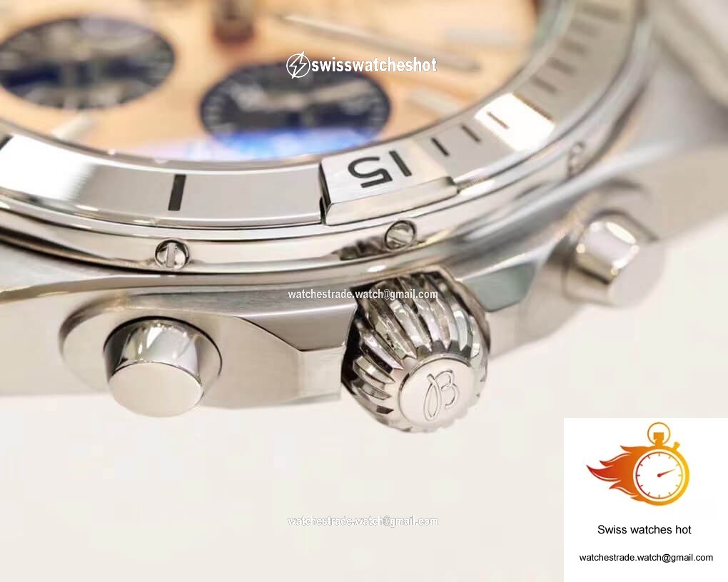Breitling Chronomat AB0134101K1A1 GF Factory Rose Gold Dial 5
