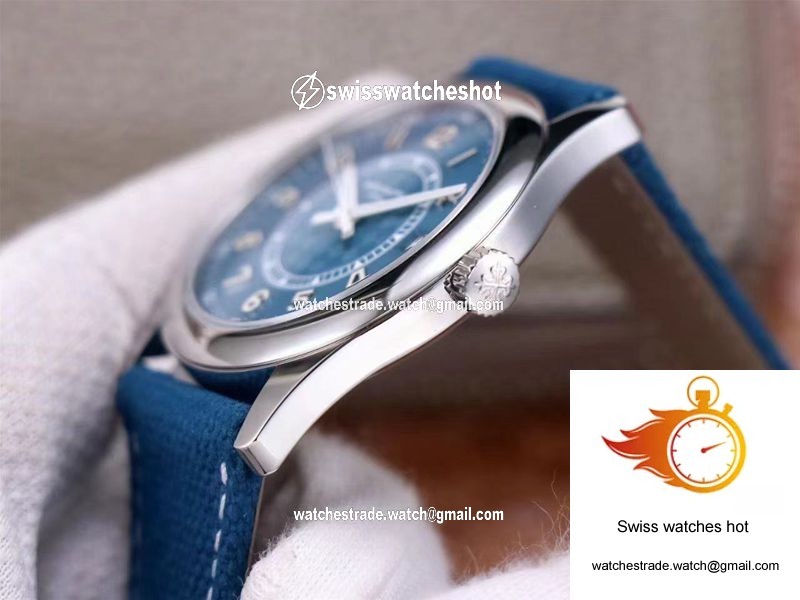 Patek Philippe Calatrava 6007A-001 ZF Factory Blue Dial 5