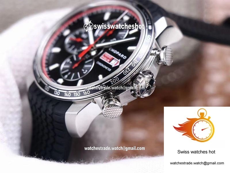 Chopard Classic Racing Mille Miglia GTS Chronograph 168571-3001 V7 Factory Black Dial 5