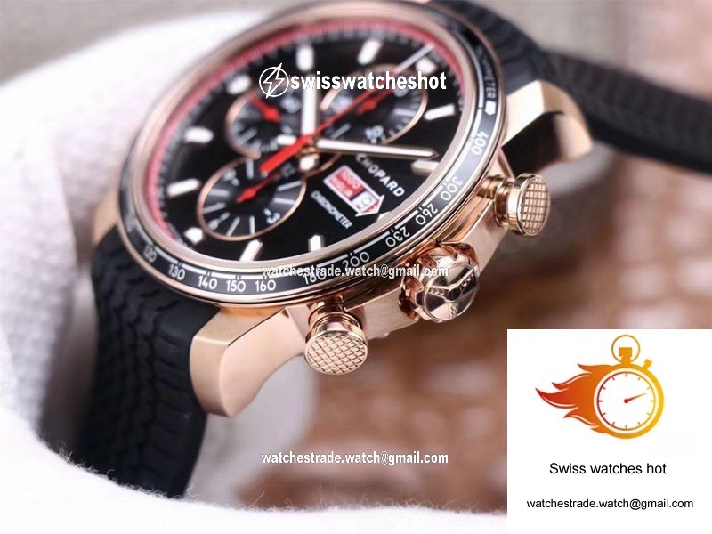 Chopard Classic Racing Mille Miglia GTS Chronograph 161293-5001 V7 Factory Black Dial 5
