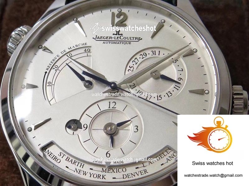 Jaeger-LeCoultre Master Geographic Q1428421 ZF Factory Silver Dial 5