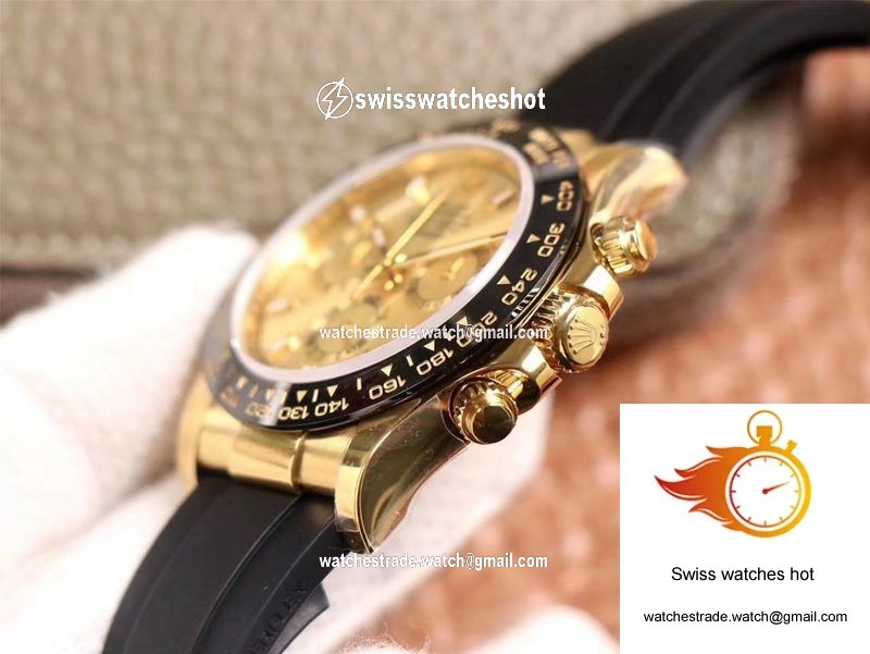 Rolex Daytona M116518LN-0042 Noob Factory Champagne Dial 4130 Movement 5