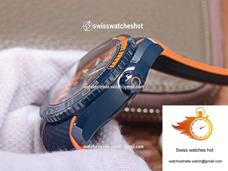 Omega Seamaster 215.92.46.22.03.001 GMT VS Factory Blue Ceramic 5