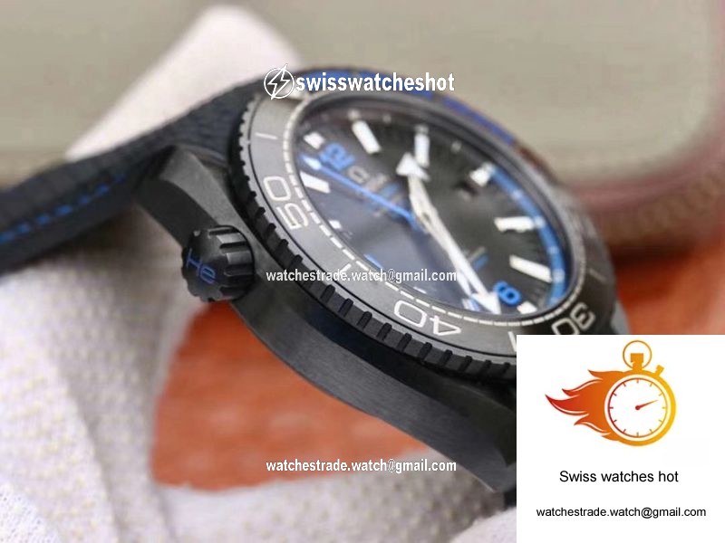 Omega Seamaster 215.92.46.22.01.002 GMT VS Factory Black Ceramic 5