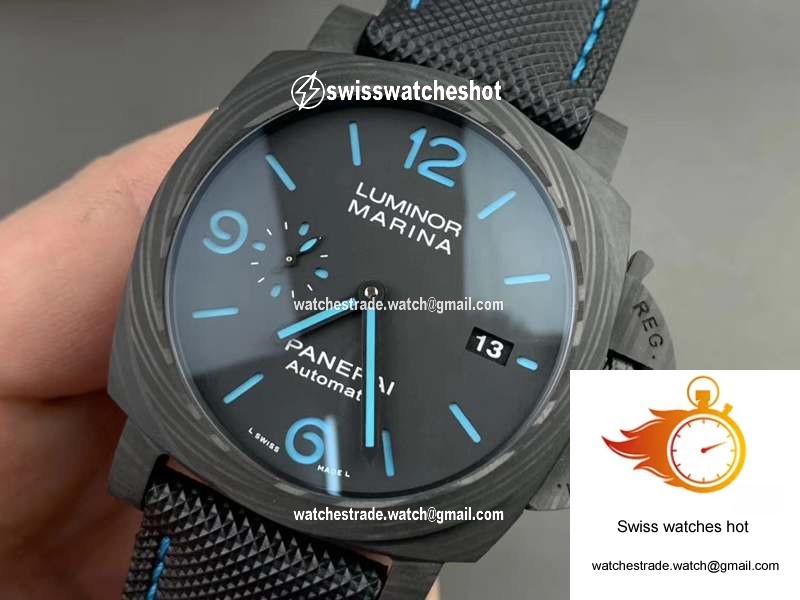 Panerai Luminor Marina Carbotech PAM01661 VS Factory Black Dial 5